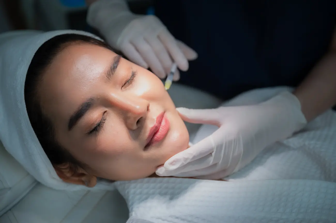 young asian woman making cosmetology treatment ski 2025 03 24 11 52 32 utc